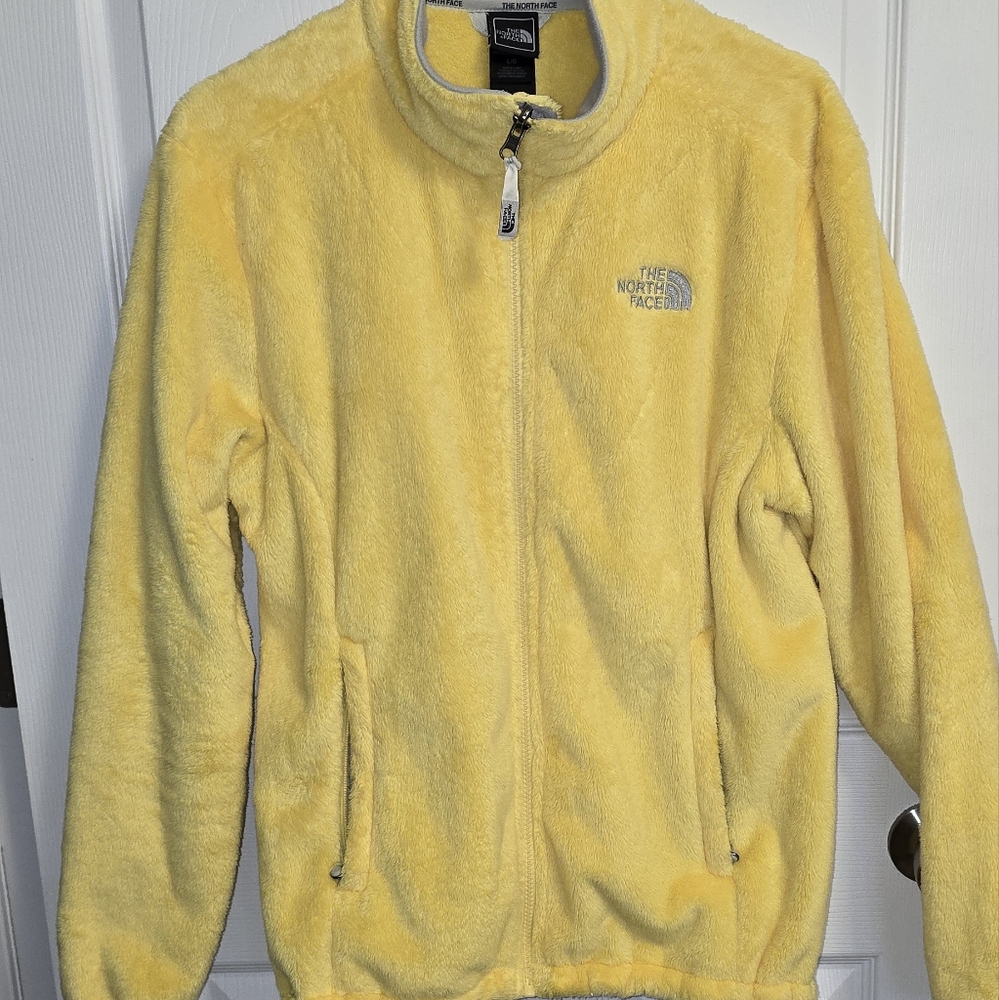 The North Face Yellow Fleece Jacket